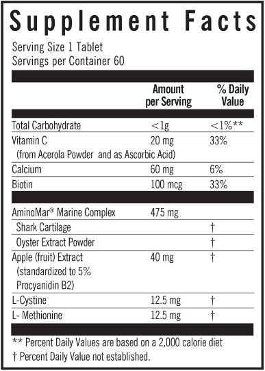 Viviscal Supplement Facts